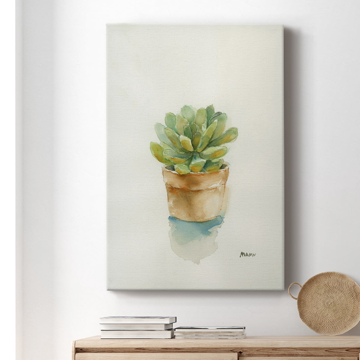 Succulent II Premium Gallery Wrapped Canvas - Ready to Hang