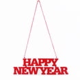thumbnail image 1 of FELTECHELECTR Tienda de decoraciones colgantes para Año Nuevo, decoración para fiestas en casa, accesorios para fiestas (rojos), 1 of 5
