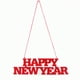 thumbnail image 1 of EeaseMX Tienda de decoraciones colgantes para Año Nuevo, decoración para fiestas en casa, accesorios para fiestas (rojos), 1 of 5