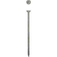 Spax 5028631 No.14 S x 4.75 in. Star Flat Head Deck Screws, Gray - Case of 8