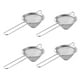 thumbnail image 1 of 4 coladores de malla fina de acero inoxidable para cócteles, alimentos de cocina, colador de té cónico (8,5 cm), 1 of 7