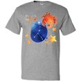 thumbnail image 3 of Inktastic Cancer Crab Constellation Zodiac Sign Illustration T-Shirt, 3 of 5