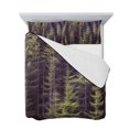 thumbnail image 7 of Teal Purple Forest Twin XL Size Down Alternative Comforter,Lightweight Comforter Quilt Bedding Set with Pillow Shams Pine Tree Summer Botanical Modern Art Bed Comforter Duvet Insert 68"x98", 7 of 7