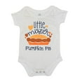 thumbnail image 3 of Unique Baby Boys Little Mister Pie Thanksgiving Romper Outfit Set (18m, Pie), 3 of 5