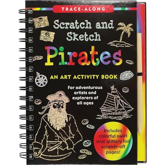 Pre-Owned Scratch & Sketch Pirates (Trace Along) (Unknown) 1441334033 9781441334039