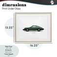 thumbnail image 4 of Stupell Industries Modern Green Vintage Car Model Birch Framed Print Under Glass, 16 x 13, by Mark Rogan, 4 of 8