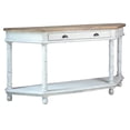 thumbnail image 7 of Sunset Trading Cottage Display Table White/Brown Solid Wood Fully Assembled, 7 of 7
