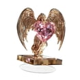 thumbnail image 1 of Estatua de Ángel de amor plana 2D, decoración del Día de San Valentín, regalo de cumpleaños, MESA CENTRO de MESA, adorno de escritorio acrílico para, 1 of 8