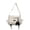 White, variant on Large Capacity Unisex Shoulder Bag - Japan Korean Style Leisure Waterproof Nylon Messenger Black Book Bag (Green,One Size)