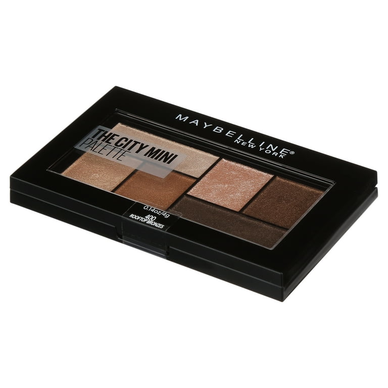 City Palette Bronzes Eyeshadow Mini The Maybelline Makeup, Rooftop
