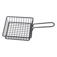 thumbnail image 3 of Cesta de Freidora de Acero Inoxidable Filtros de café Filtros Desechables Soporte para Papas Fritas con Asa Colador para Freír Tiene Orificios de Drenaje de Aceite para un ANGGREK Otros, 3 of 8