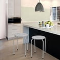 thumbnail image 1 of HOMETRENDS Stackable Metal Stool, 1 of 5