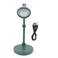 thumbnail image 1 of LED Table Lamp 2 Gear Brightness Stand Adjustable Modern Eye Friendly Lamp for Study Dorm Green, 1 of 22