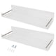 thumbnail image 1 of 2Pcs Floating Wall Ledge Shelf Acrylic Concealed Bathroom Rack for Home Bathroom, 1 of 5