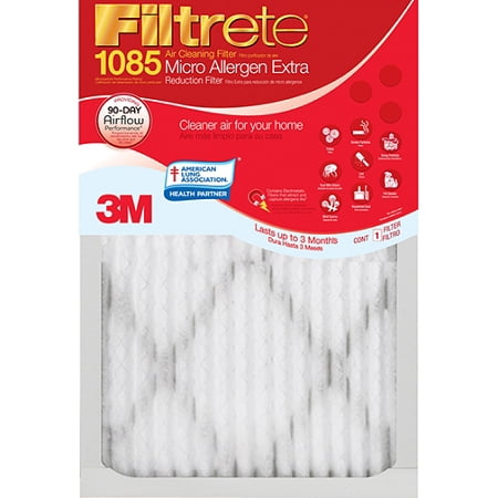 20x36x1 Filtrete Micro Allergen Air Filter (19.75x35.75x.875 - Actual (Best Air Filter For Smoke Removal)