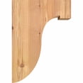 thumbnail image 3 of 5 1/2"W x 10"D x 14"H Del Monte Smooth Corbel, Western Red Cedar, 3 of 9