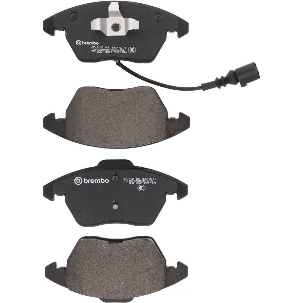 Brembo P85146 PRIME Low-Met Brake Pad Set