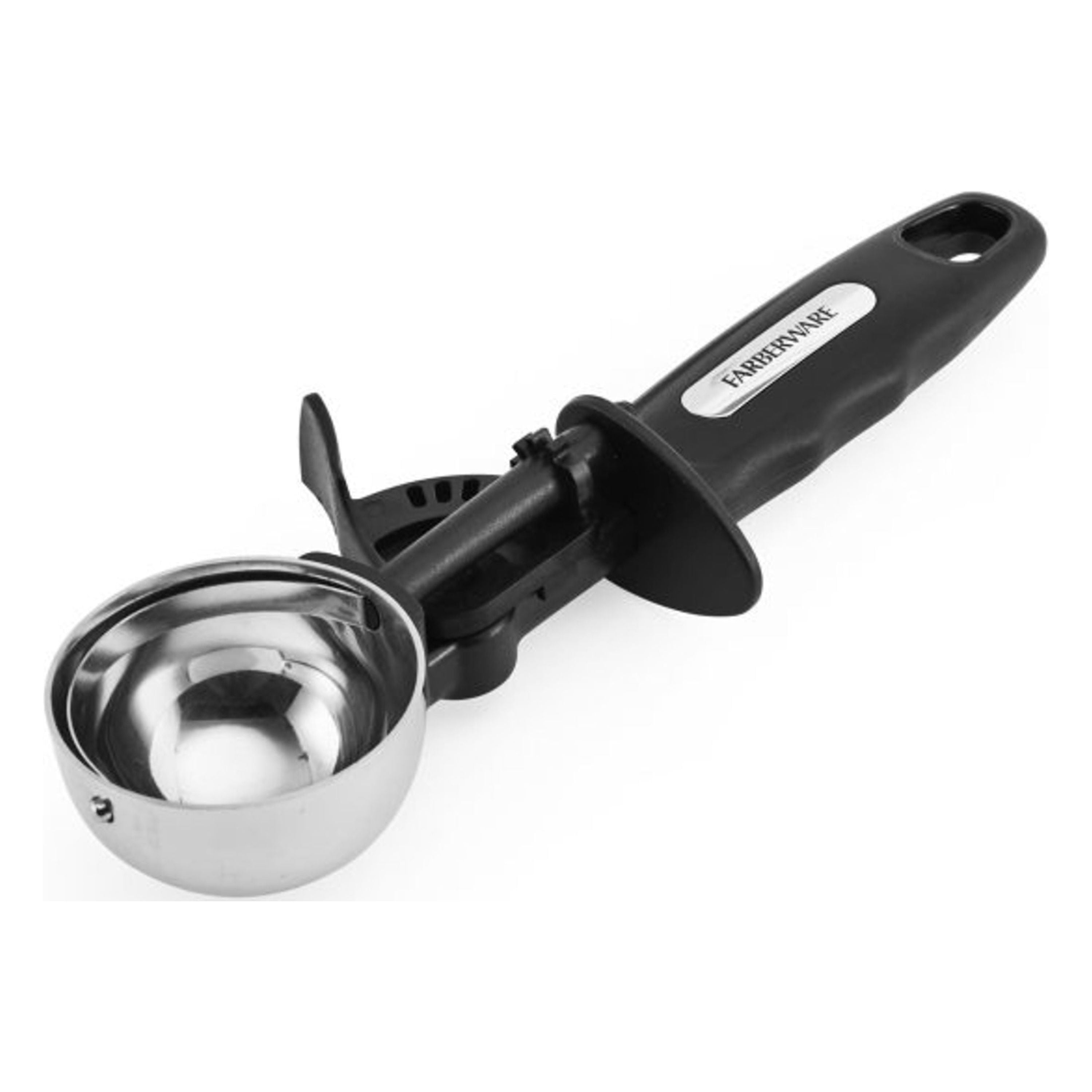 (2 pack) Farberware Professional Old Fashion Ice Cream Scoop in Black