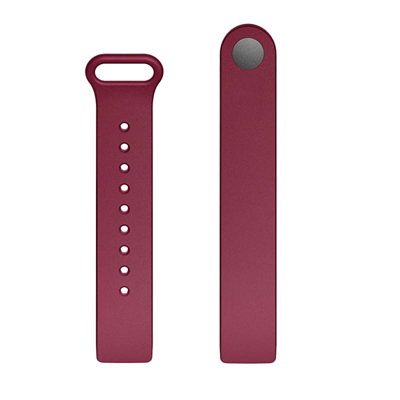 StrapsCo PinandTuck Silicone Rubber Watch Band Strap for Fitbit