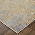 thumbnail image 4 of Feizy Aura Modern Abstract, Ivory/Brown/Gray, 12' x 15' Area Rug Easy Care Stain Resistant Fade Resistant Luxury & Glam Distressed Floor Rug for Living room Bedroom, 4 of 10