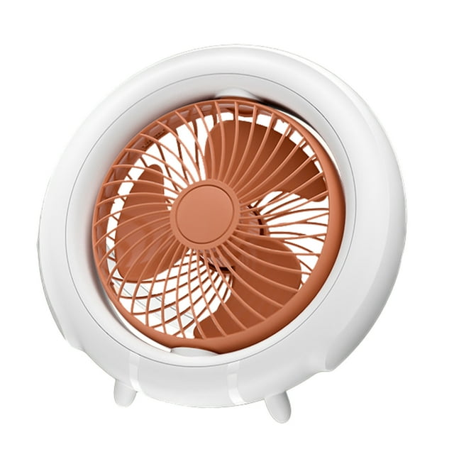 Birdeem Ceiling Fan with Lights Enclosed Low Fan Light Ceiling Light with Fan Usb Rechargeable Electric Fan