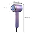 thumbnail image 3 of Secador de pelo de 800 W con luz azul y temperatura constante de 220 V para salón, hotel y hogar., 3 of 4
