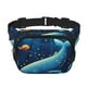 thumbnail image 1 of Easygdp Whimsical Underwater Fantasy Fanny Packs para Mujeres y Hombres, Bolsa de Cinturón, Bolsos de Cruz para Trabajo/Correr/Senderismo, 1 of 9