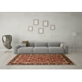 thumbnail image 3 of Ahgly Company Indoor Rectangle Oriental Brown Industrial Area Rugs, 4' x 6', 3 of 4