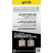 got2b Metallics Permanent Hair Dye, M71 Metallics Silver, Hair Color for Women & Men, 1 Kit