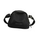 thumbnail image 4 of Bolso bandolera pequeño multifuncional para hombre y mujer, para acampar, con correa ajustable para el hombro Negro, 4 of 9