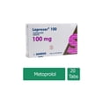 thumbnail image 1 of Lopresor tabletas 20 pzas de 100 mg c/u, 1 of 4