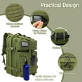 thumbnail image 7 of WOLT | 50L Camping Backpack--Large Multifunction Outdoor Molle Bag Backpacks Green, 7 of 7