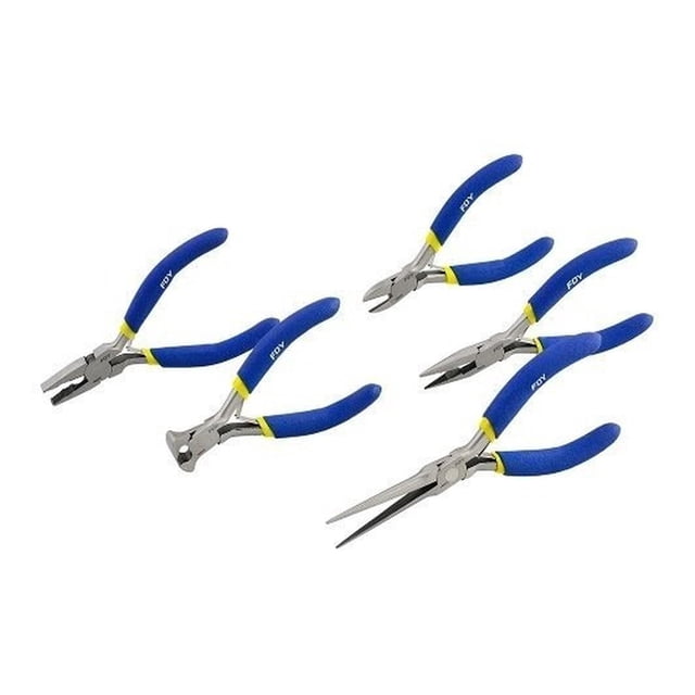 Juego De 5 Mini Pinzas 5 Pulgadas 142041 Foy SURTEK 142041