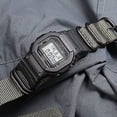 thumbnail image 2 of Nylon Watch Band Compatible With Casio G-shock Dw-5600 / Gwm-5610 /ga100 Replacement Strap Adapter 16mm Interface, 2 of 4