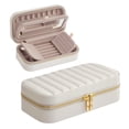 thumbnail image 1 of Estuche de viaje para joyas SONGMICS HOME con espejo 10,5 x 20,5 x 6 cm, 1 of 6