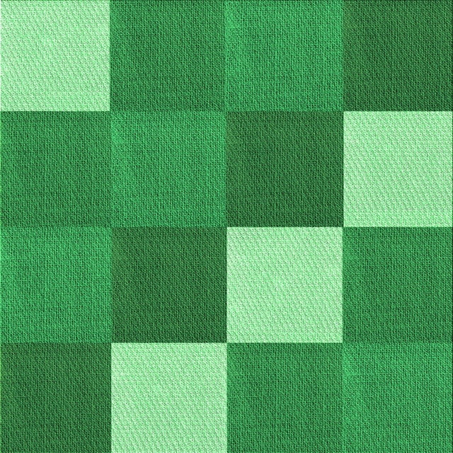 Ahgly Company Tapis d'Intérieur Lavable en Machine Carré Vert Transitionnel, 7 Pieds Carré