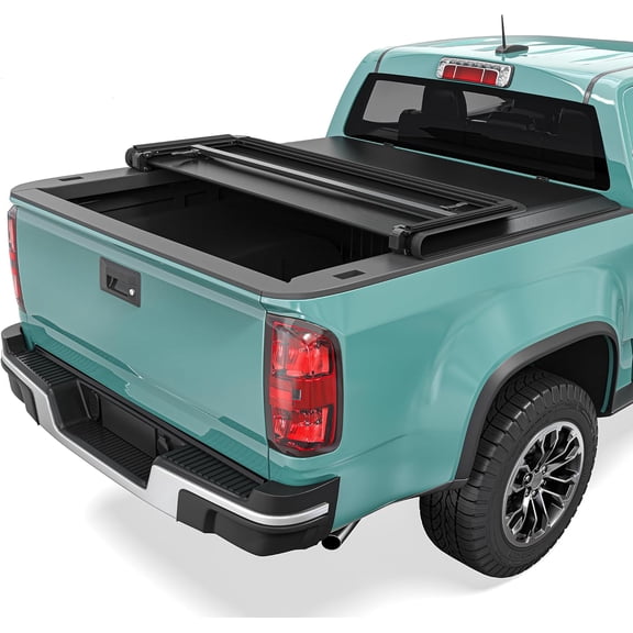 MRY Soft Tri-Fold Truck Bed Tonneau Cover for 2015-2026 Chevy Colorado & GMC Canyon, 5.2 ft Bed