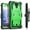 Green, variant on Galaxy J7 V Case, Galaxy J7 Perx Case, Galaxy J7 Sky Pro Case, [SUPER GUARD] Dual Layer Protection With [Built-in Screen Protector] Holster Locking Belt Clip+Circle(TM) Stylus Touch Screen Pen (Camo)