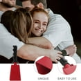 thumbnail image 3 of OUNONA 2Set Red Cowbells for Sporting Events Metal for Outdoor Fun for Fan Gear, 3 of 8