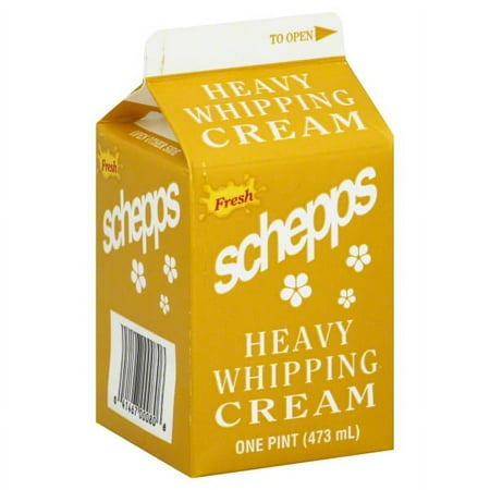 Schepps Fresh Heavy Whipping Cream, 1 Pint