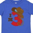 thumbnail image 4 of Inktastic Cowboy 3rd Birthday I'm Three Girls Toddler T-Shirt, 4 of 5