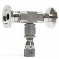 thumbnail image 4 of 304Stainless Steel Valve KF25 High Vacuum Metering Valve Bellows Sealed Valve For Water/Gas/Oil, 4 of 16