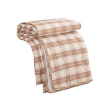 Cooling Blanket Summer,Hwkond Quilted Washed Cotton Summer Cooler Quilt Conditioner Napping Quilt,Multicolor,110x150cm