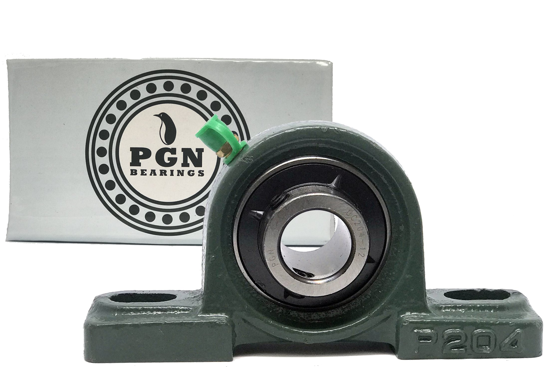 UCP20412 Solid Base Pillow Block Bearing 3/4" Bore Self Aligning 2