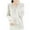 White, variant on HAiming Sweaters for Women Solid Color V Neck Long Sleeve Pullover Jumper 2025 Fall Winter Casual Basic Knitted Tops