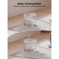 thumbnail image 3 of Fuente de agua para mascotas NPET WF050 para gatos y perros de 1,5 litros con kit de grifo, 3 of 9