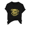 thumbnail image 3 of Fashion Saving LiMoi Womens Short Sleeve Tops Womens T Shirts Oversized Tshirts for Women Graphic Gym Plus Size Shirts for Women Reorders, 3 of 4