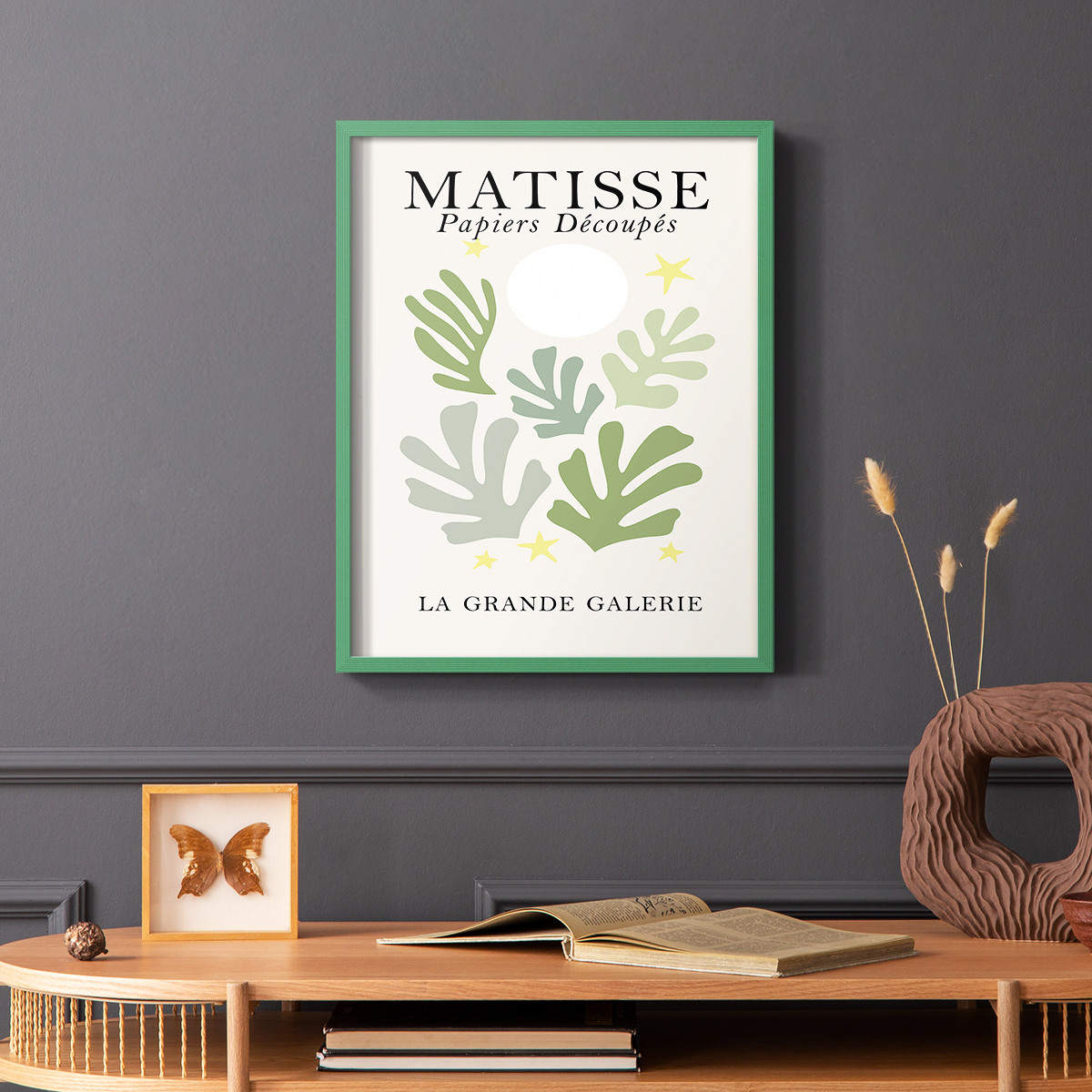 Matisse CCLXXXIV in Solid Wood 11 x 14 Framed Print