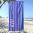 thumbnail image 3 of 1pc 29″X58″ 31″X71″ Personalized Beach Towels, Custom Beach Towel, Striped Beach Towel, Vacation Gift, Bachelorette Bridesmaid Gifts, Girls Trip Towel, Birthday Anniversary Engagement Wedding Valenti, 3 of 11