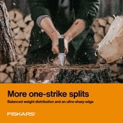 Fiskars X27 6.3 lb Splitting Axe with 36” Fiberglass Handle